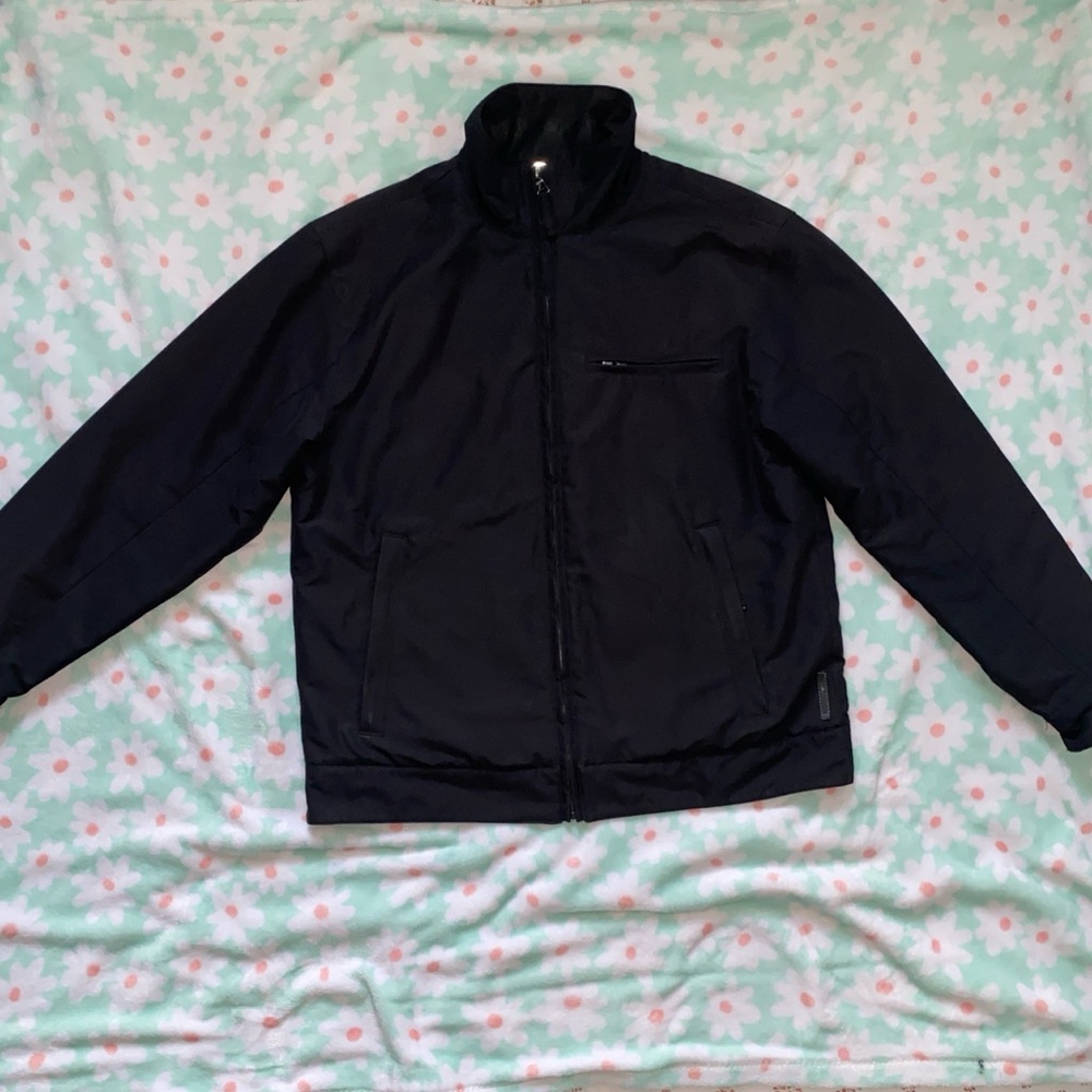 Weather proof zip-up jacket size large